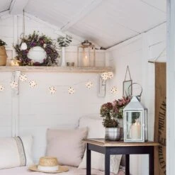 Couronne De Lavande De 45cm 7 Couronne De Lavande De 45cm -Éclairage Domestique WR2001 couronne de paques en lavande P3