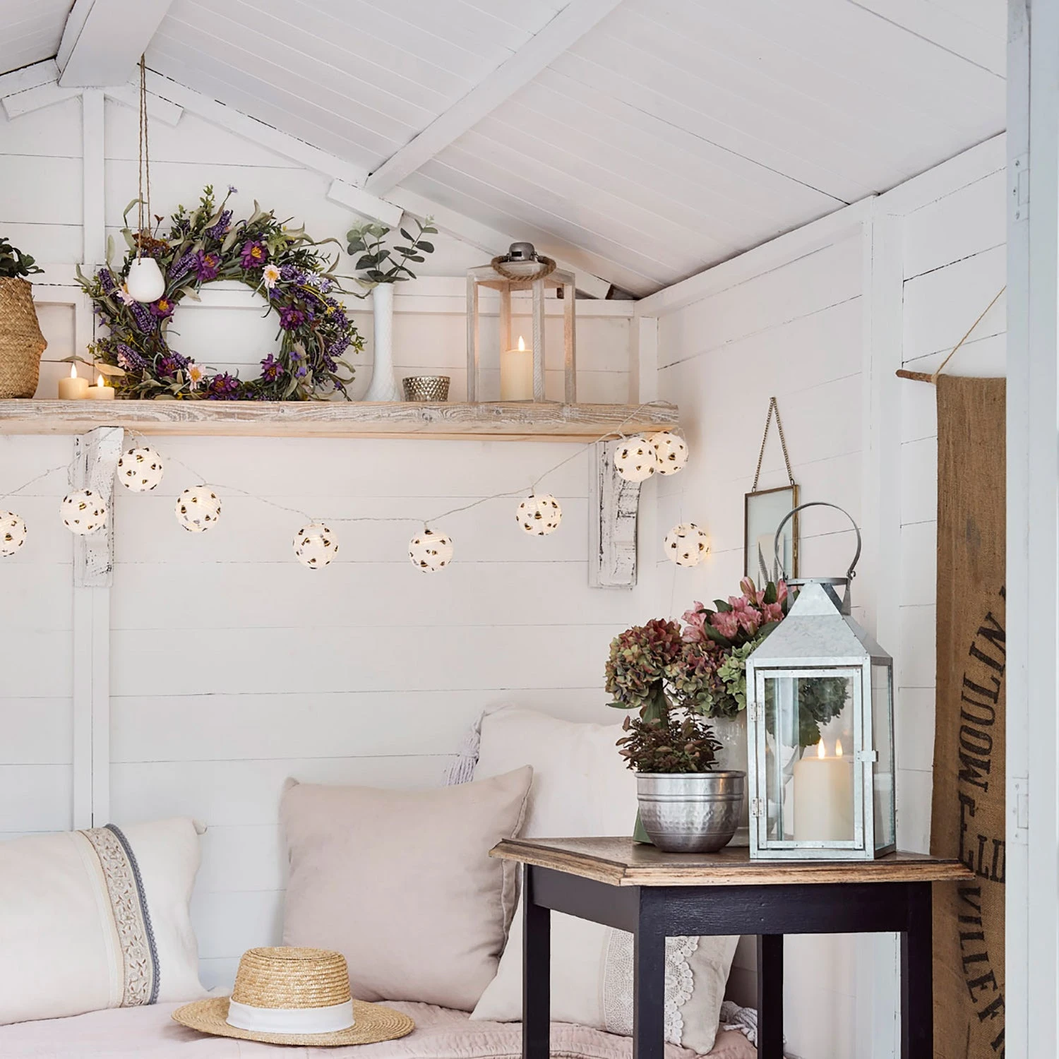 Couronne De Lavande De 45cm 3 Couronne De Lavande De 45cm – Image 3