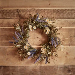 Lot D'Éclairage Pour Dîner En Plein Air 12 Lot D'Éclairage Pour Dîner En Plein Air -Éclairage Domestique WR22012 couronne de fleurs des champs de 50 cm