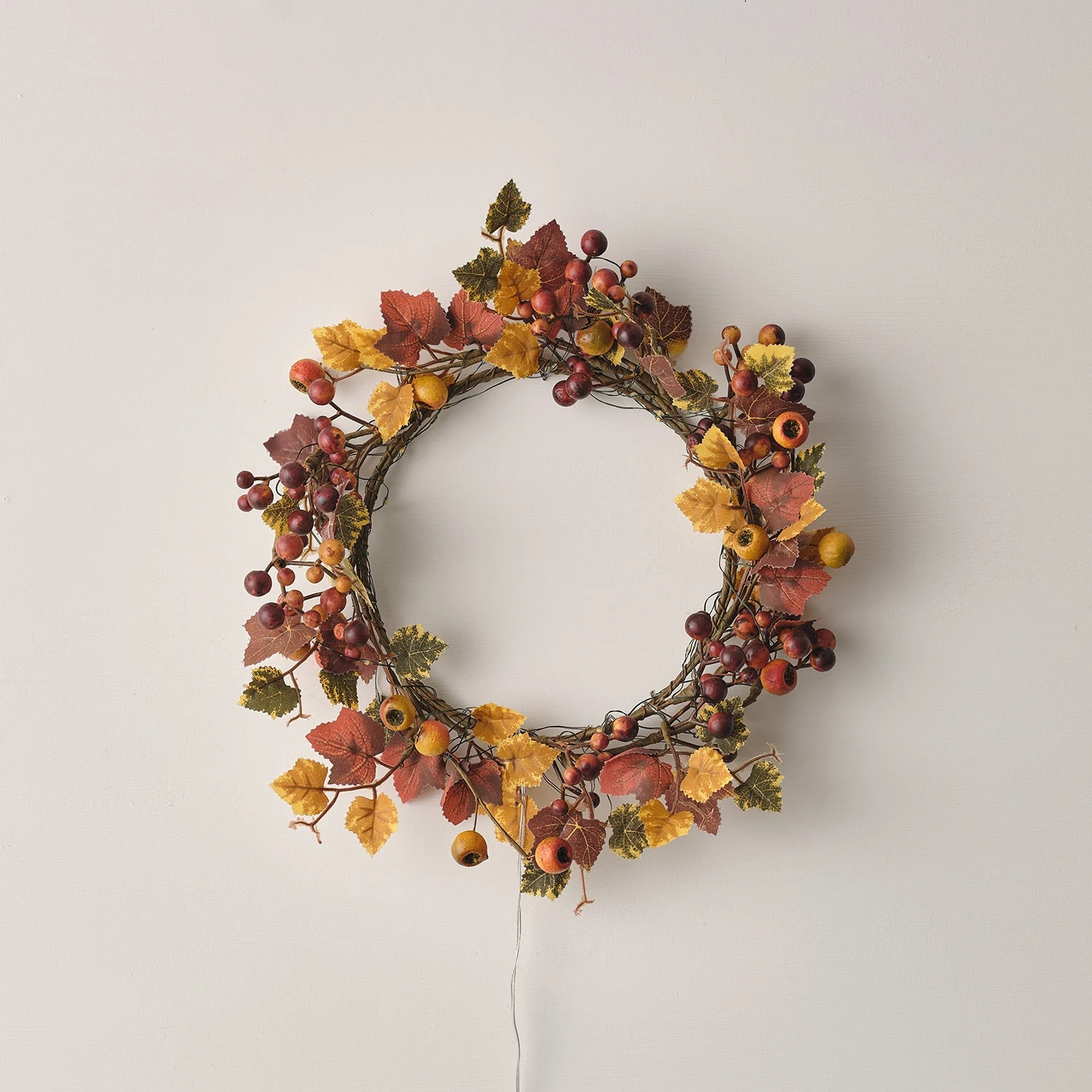 Couronne Automnale à Baies De 40 Cm 3 Couronne Automnale à Baies De 40 Cm – Image 3