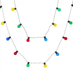 Guirlande Guinguette Fiesta 30 Globes Multicolores LED 7 Guirlande Guinguette Fiesta 30 Globes Multicolores LED -Éclairage Domestique XM PARTY30 M EURO 30er bunte party lichterkette weisser hintergrund P3