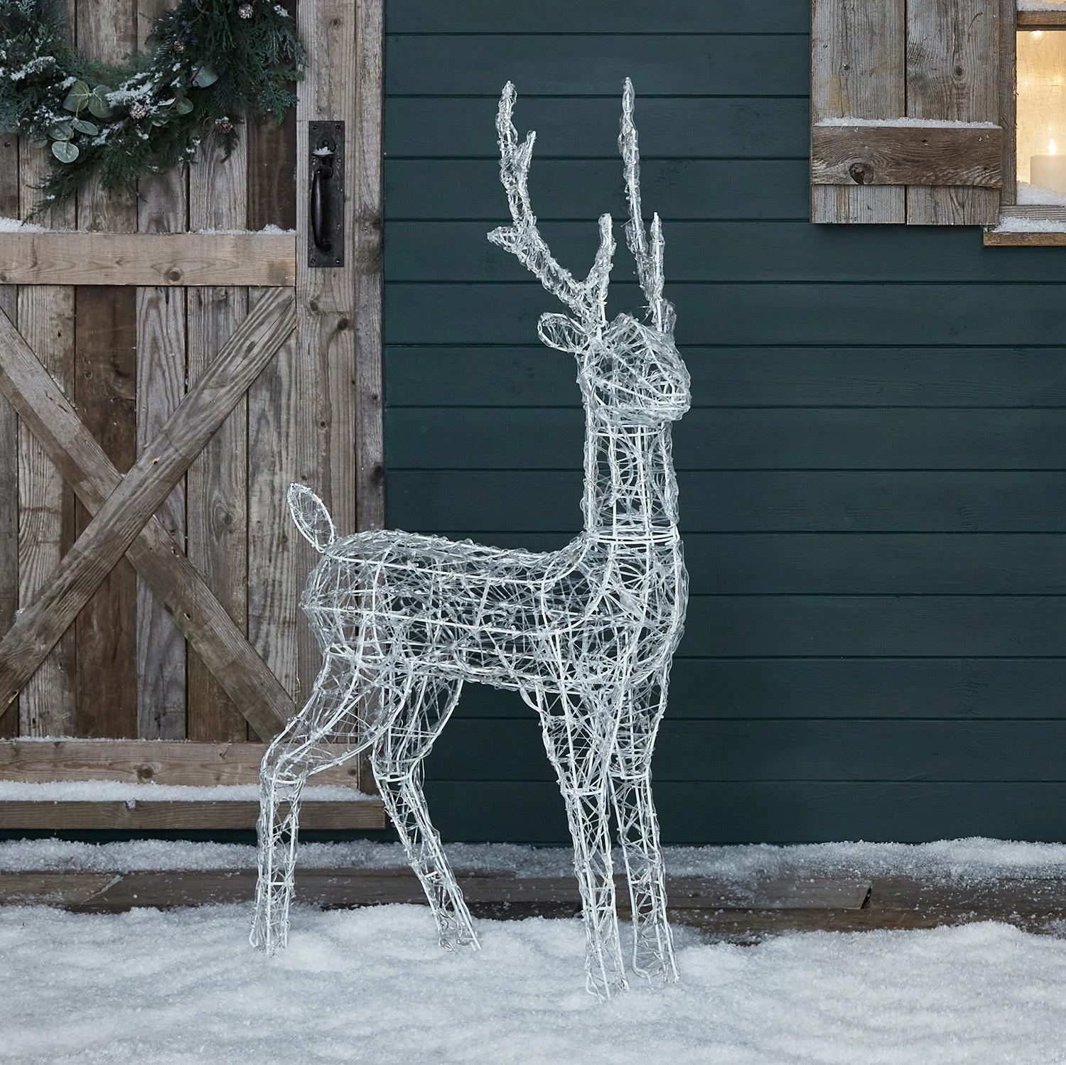 Renne Lumineux Solaire Swinsty, En Acrylique 4 Renne Lumineux Solaire Swinsty, En Acrylique – Image 4