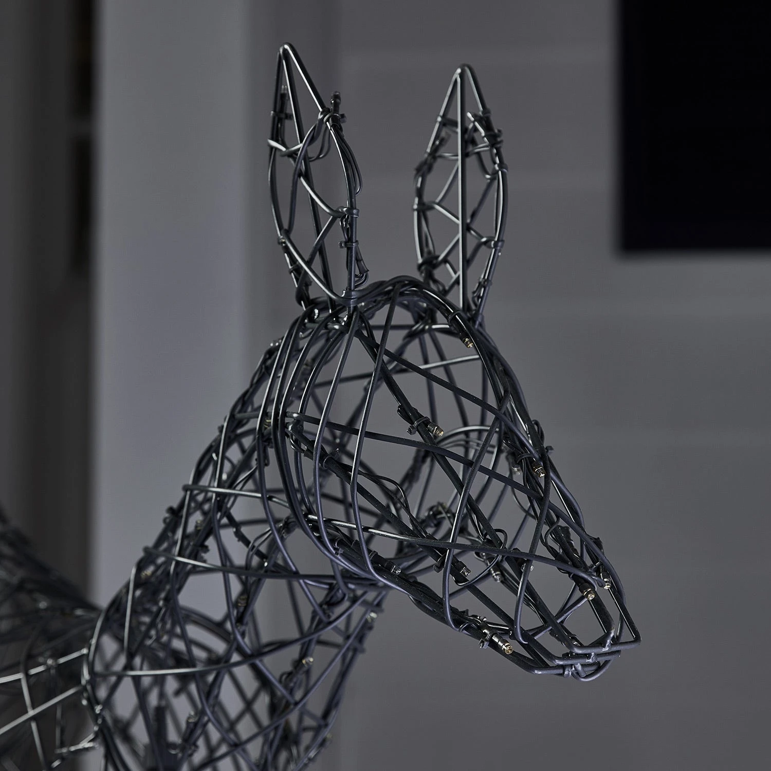 Trio De Rennes De Noël Harlow En Rotin à LED Bicolore 10 Trio De Rennes De Noël Harlow En Rotin à LED Bicolore – Image 10