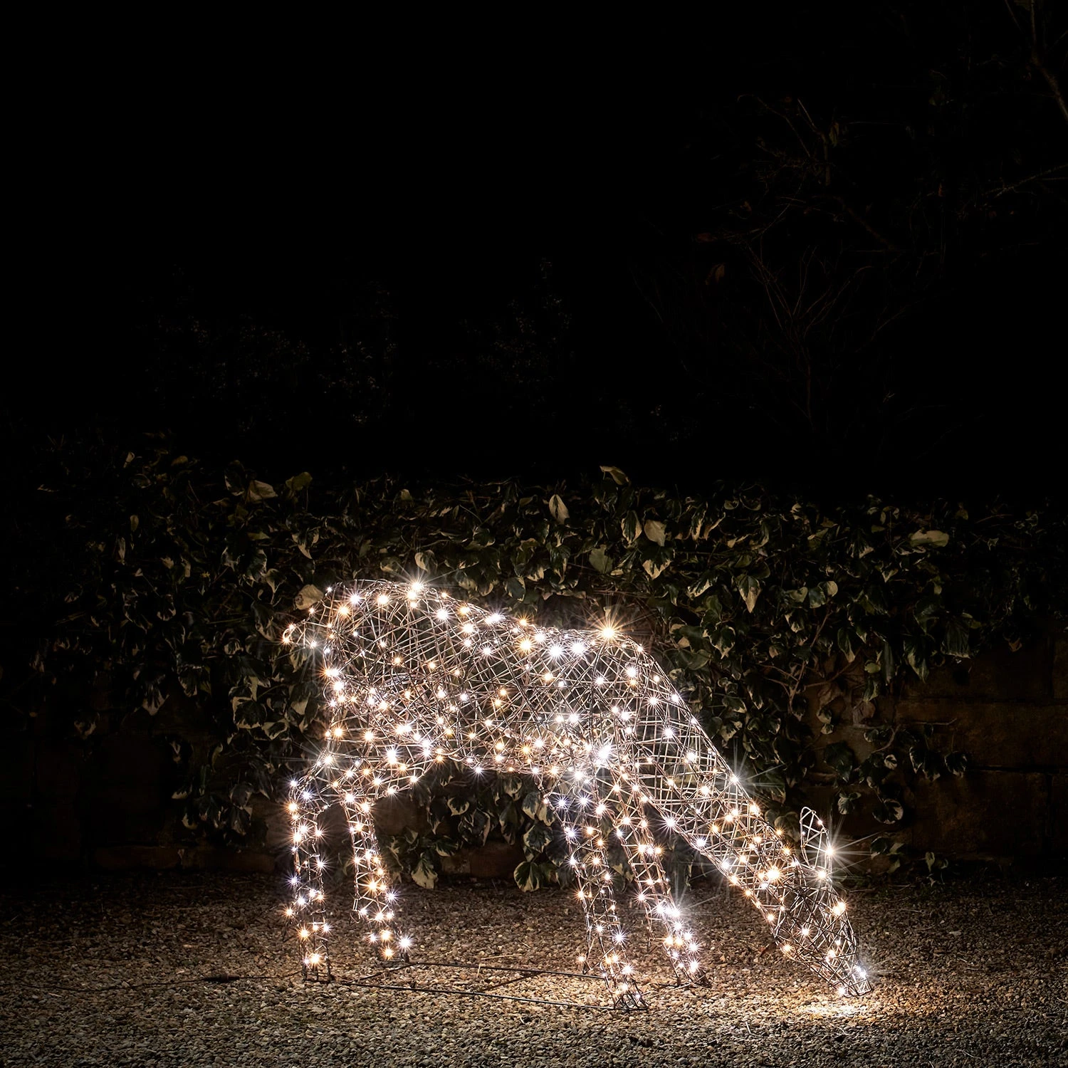Biche En Rotin De 1 M, Renne De Noël Lumineux à LED Bicolore Studley 24v 1 Biche En Rotin De 1 M, Renne De Noël Lumineux à LED Bicolore Studley 24v