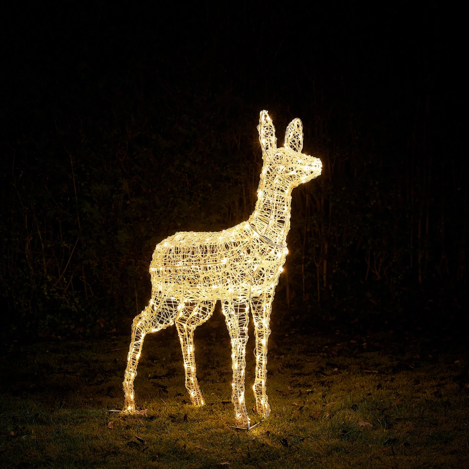 Biche De Noël Lumineux En Acrylique Swinsty à LED Bicolore 5 Biche De Noël Lumineux En Acrylique Swinsty à LED Bicolore – Image 5