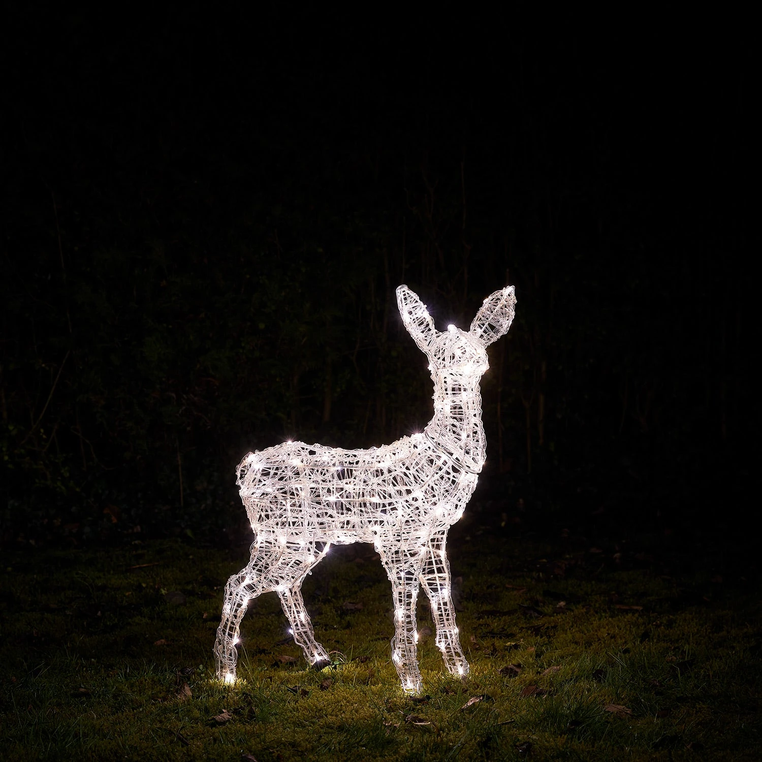 Faon De Noël Lumineux En Acrylique Swinsty à LED Bicolore 5 Faon De Noël Lumineux En Acrylique Swinsty à LED Bicolore – Image 5
