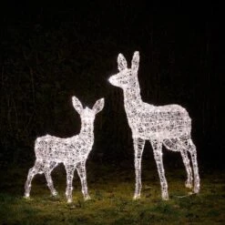 Biche Et Faon Lumineux En Acrylique Swinsty à LED Bicolore 14 Biche Et Faon Lumineux En Acrylique Swinsty à LED Bicolore -Éclairage Domestique XX2308EU biche et faon lumineux en acrylique swinsty a led bicolore 8