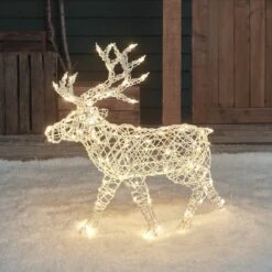 Renne De Noël Lumineux Arkendale De 70 Cm à LED Bicolore -Éclairage Domestique XX2311BEU Renne de noel lumineux arkendale de 70cm 1
