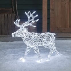 Renne De Noël Lumineux Arkendale De 70 Cm à LED Bicolore