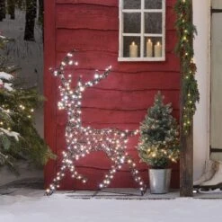 Cerf Lumineux Studley à LED Bicolore De 1,15 M 23 Cerf Lumineux Studley à LED Bicolore De 1,15 M -Éclairage Domestique XX25005 cerf lumineux studley a led bicolore de 1 15 m 11 1