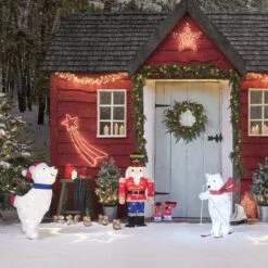 Décoration Lumineuse D’Extérieur à Piles Casse-Noisette 7 Décoration Lumineuse D’Extérieur à Piles Casse-Noisette -Éclairage Domestique XX25011 decoration lumineuse d exterieur a piles casse noisette 3