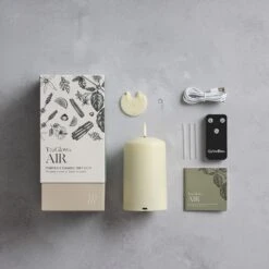 Diffuseur TruGlow AIR® Et 4 Huiles Essentielles : Automne Hiver Aube Et Crépuscule 9 Diffuseur TruGlow AIR® Et 4 Huiles Essentielles : Automne Hiver Aube Et Crépuscule -Éclairage Domestique contenu de la boite truglowair