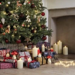 Guirlande Lumineuse à 20 Champignons Rouges LED 9 Guirlande Lumineuse à 20 Champignons Rouges LED -Éclairage Domestique deco sapin de noel tons rouge et dore