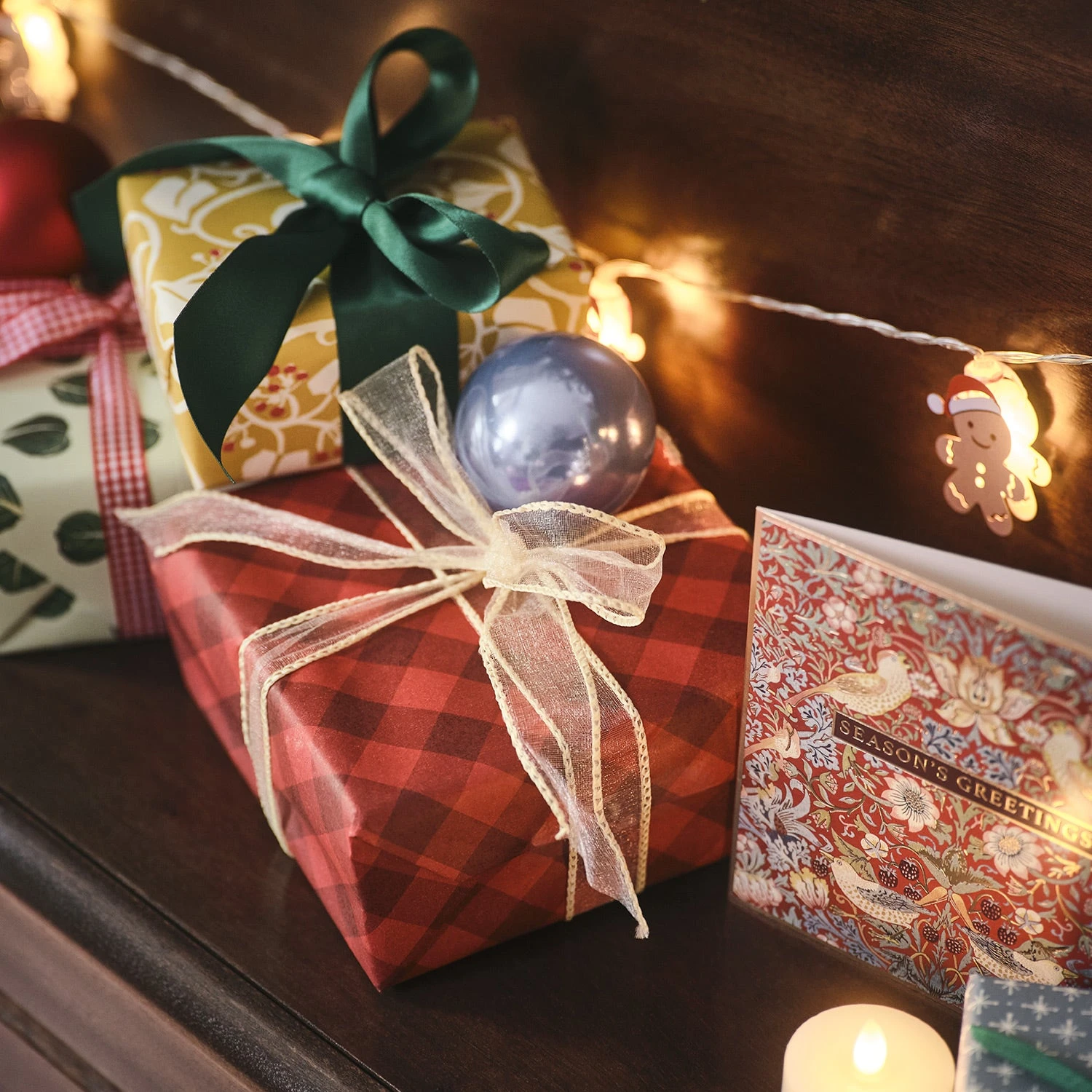 Guirlande Lumineuse 10 LED Bonhommes Pain D’Épices 3 Guirlande Lumineuse 10 LED Bonhommes Pain D’Épices – Image 3