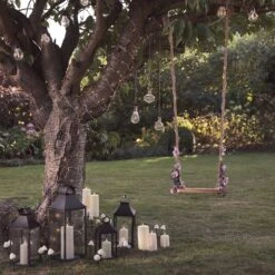 12Mini Champignons Solaires à Piquet -Éclairage Domestique les champignons solaires en deco d exterieur pour une soiree estivale