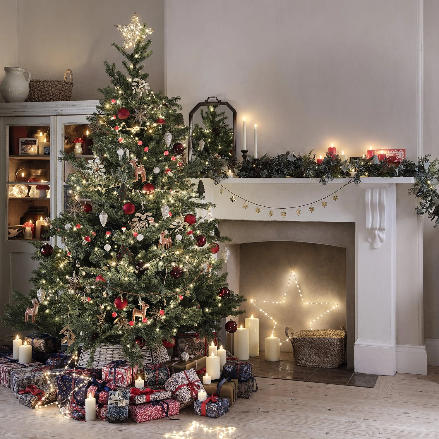 Cimier Étoile Dorée Lumineux Pour Sapin De Noël 4 Cimier Étoile Dorée Lumineux Pour Sapin De Noël – Image 4
